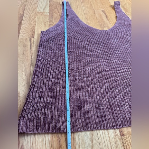 Faherty Rust Knit Tank Top - Picture 8 of 8